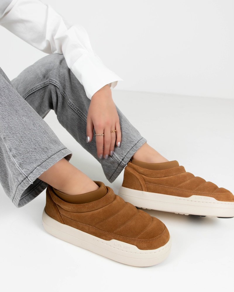 Moonboot The Original Park Soft Boots  - cognac