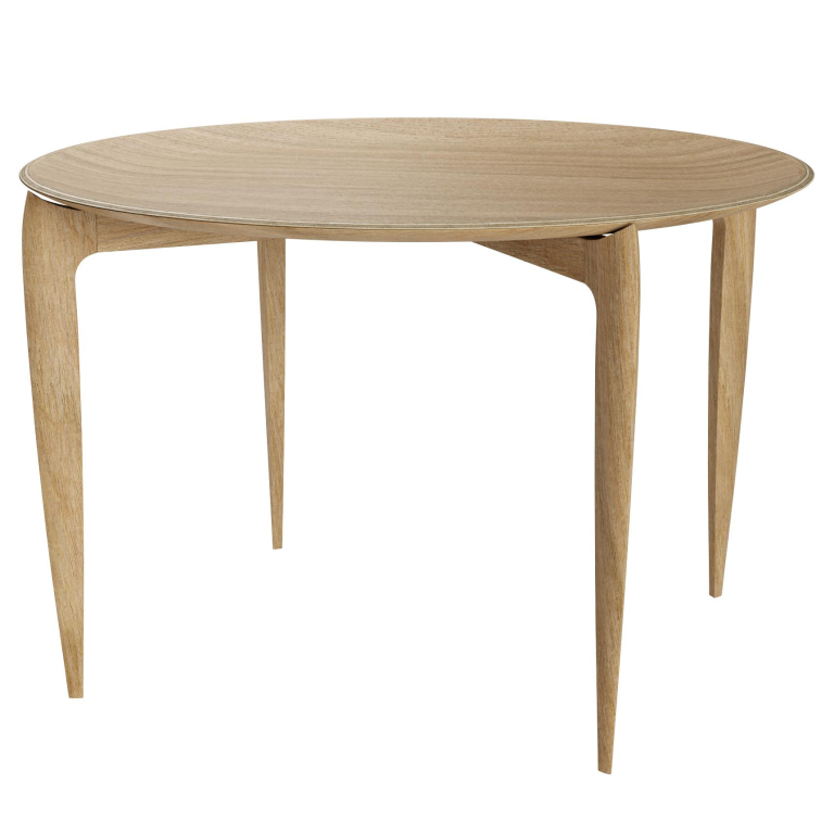 Fritz Hansen Tray salontafel 60 zwart eiken