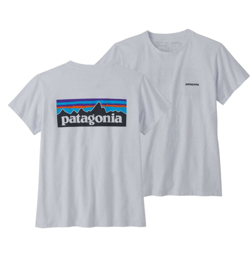 Patagonia W's P-6 Logo Responsibili-Tee<br>100% resirkulerte! Bestselger!