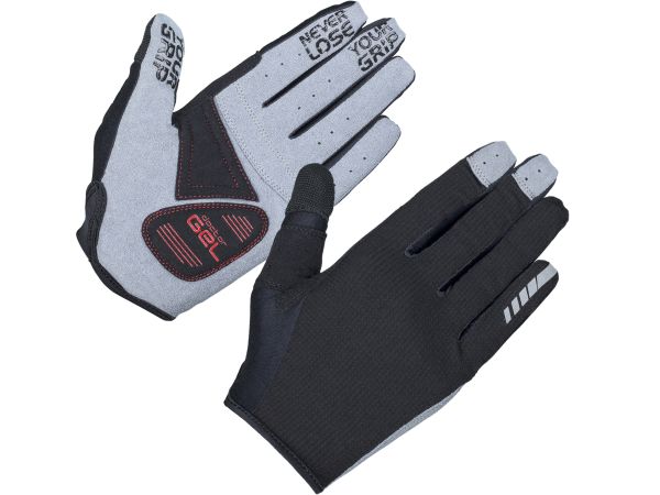GripGrab Shark Cykelhandsker, Black
