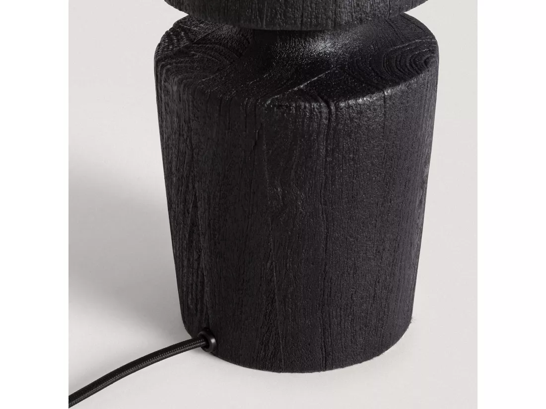 Lampe à Poser Bois Alaia ILUZZIA Naturel