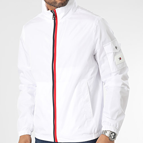 Coupe-Vent A Capuche 9945 Blanc