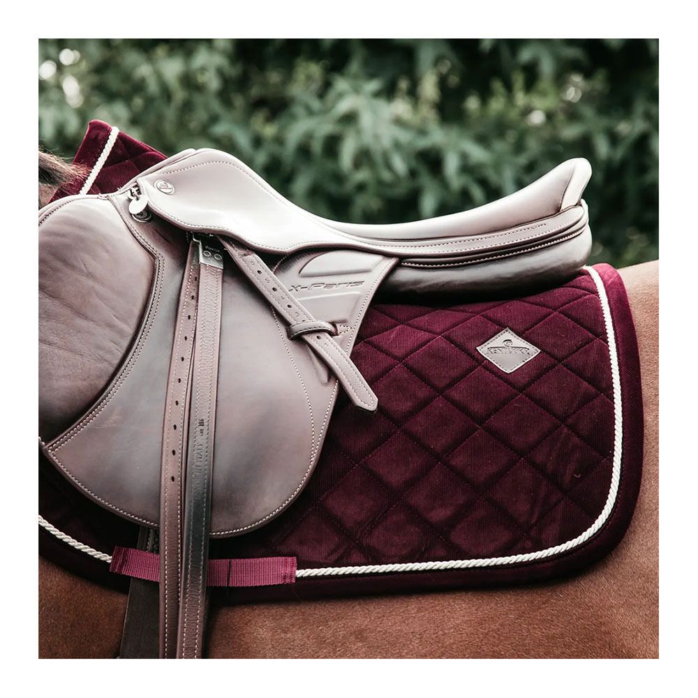 Kentucky CORDUROY - Tapis d'obstacle bordeaux