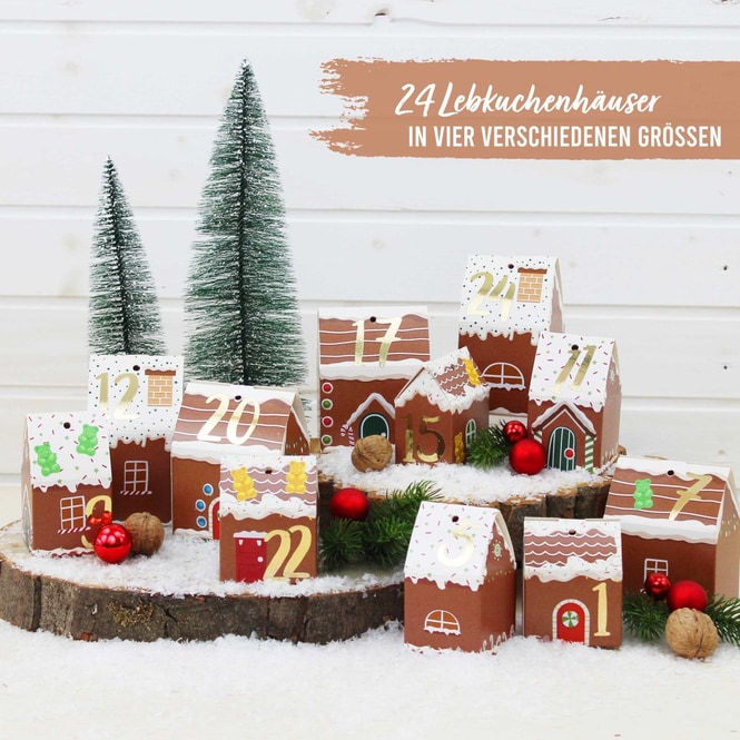 Adventskalender Set - Lebkuchen