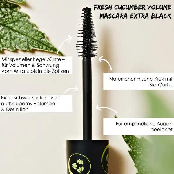 Fresh Cucumber Volume Mascara Extra Black