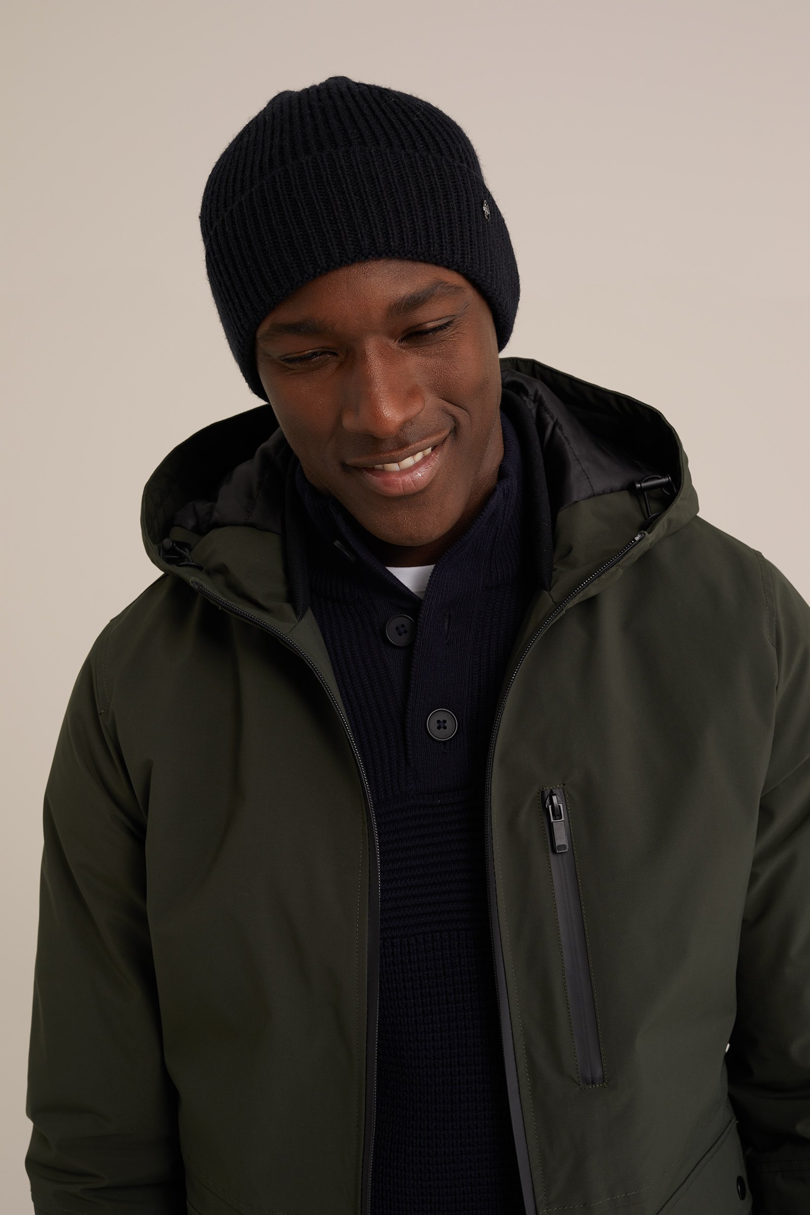 beanie WE Fashion Zwart