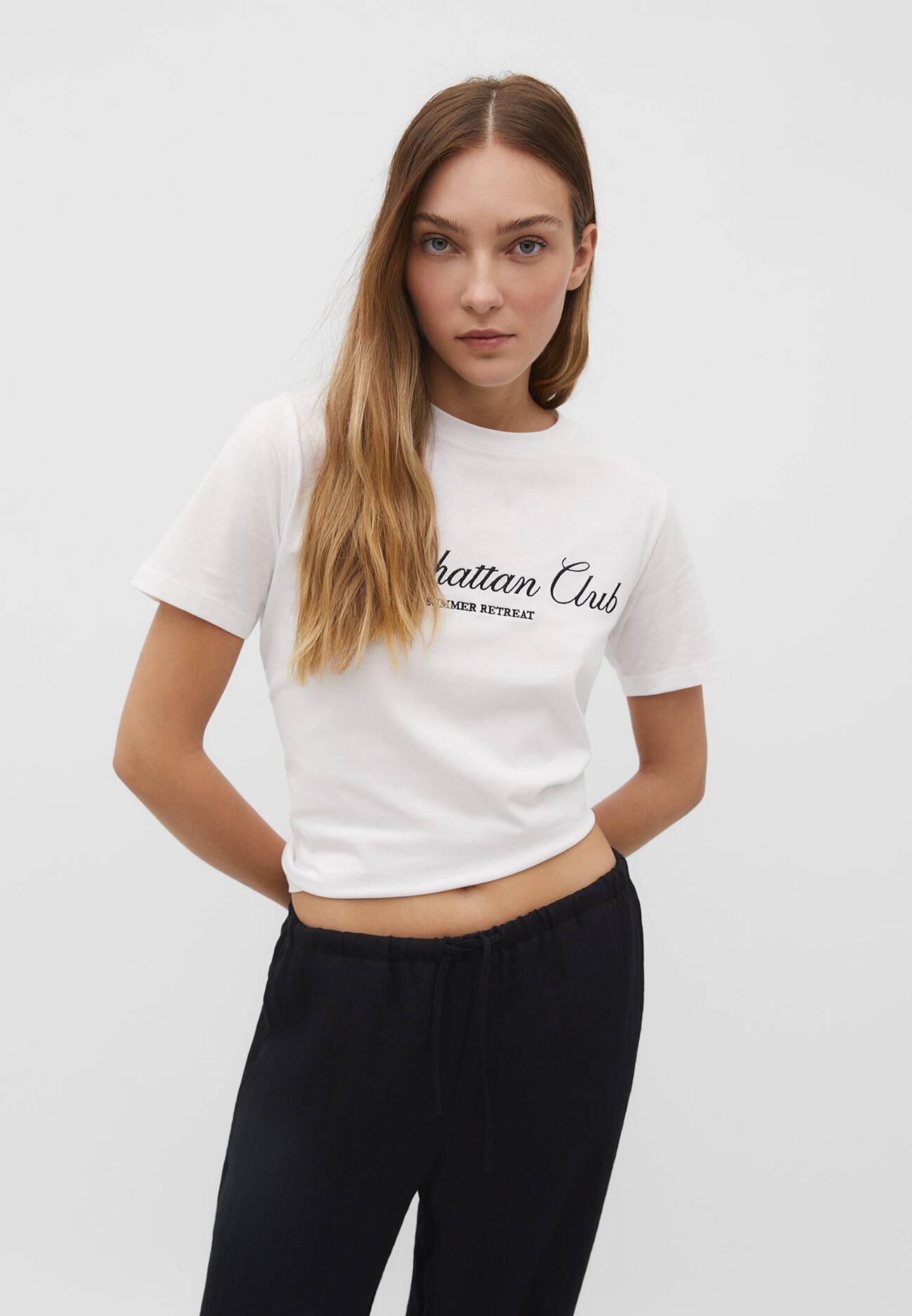 Camiseta bordada