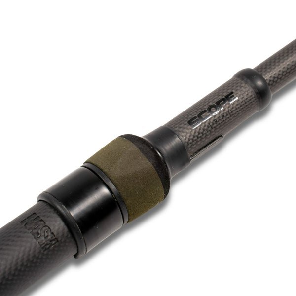 Canne Carpe Télescopique Nash Scope OPS Olive Duplon