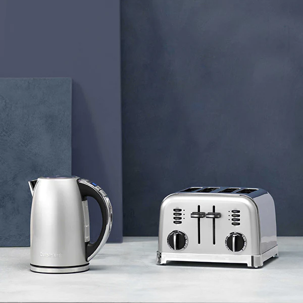 Toaster 4 tranches Gris perle CPT180SE Cuisinart