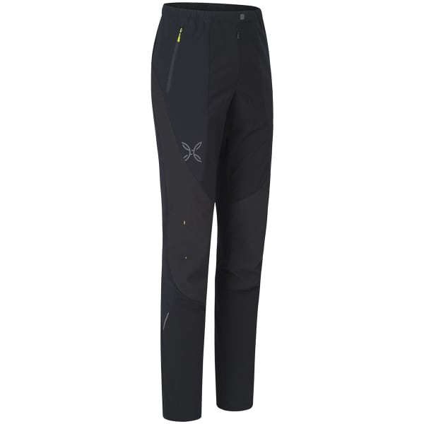 Pantalon randonnée MONTURA ROCKY PANTS NERO/VERDE LIME