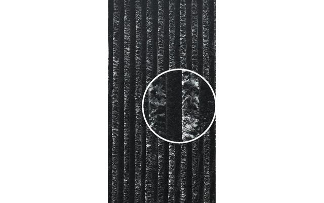 Chenille Flauschvorhang bunt