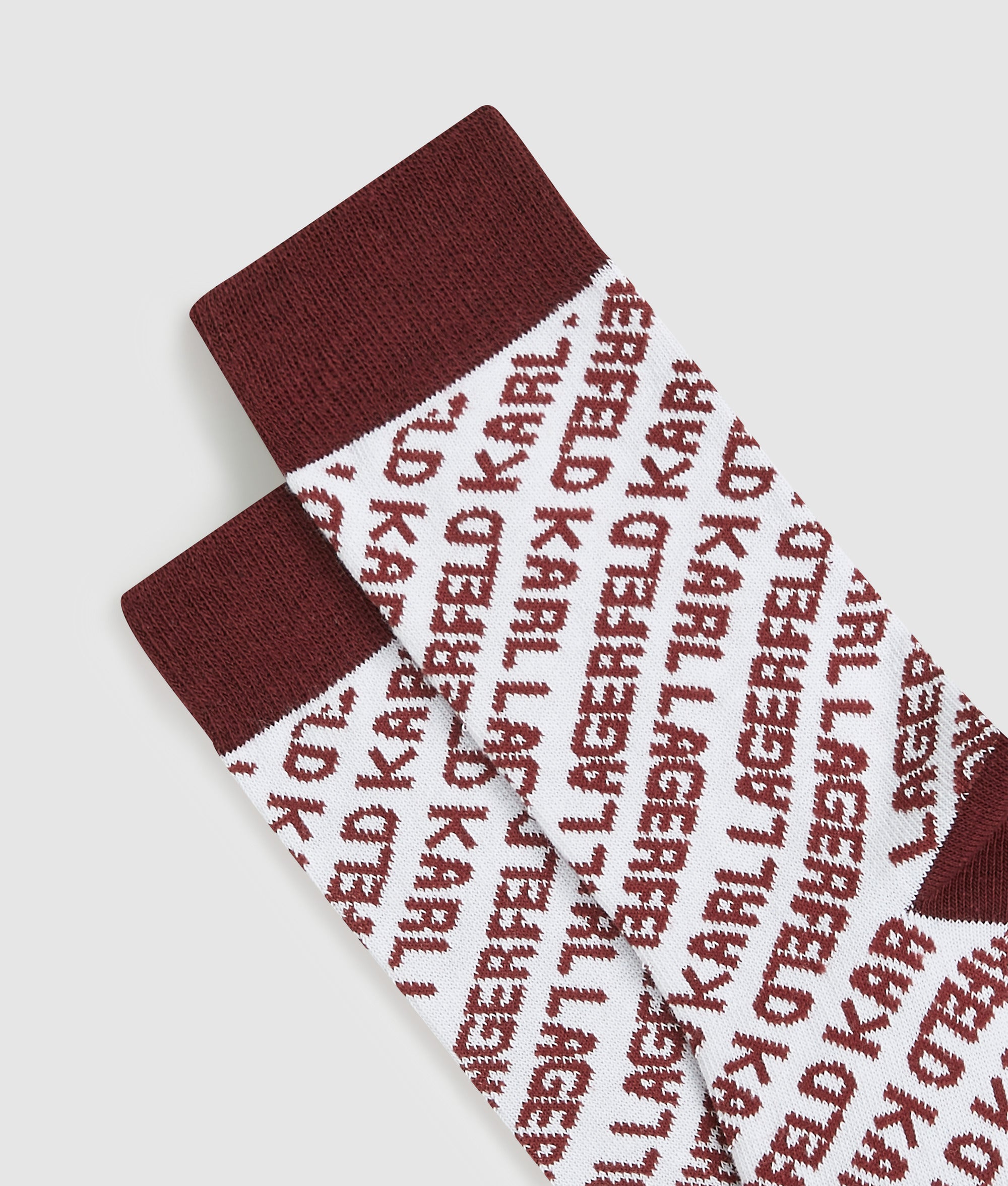 Sokken met all-over logo – 3 paar