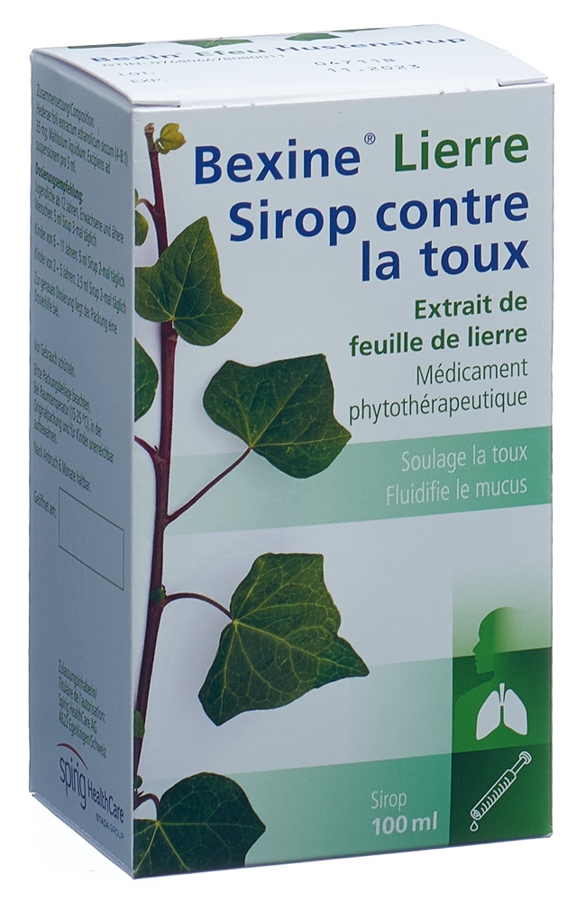 BEXINE Efeu Hustensirup<br>100 ml, Flasche, Sirup