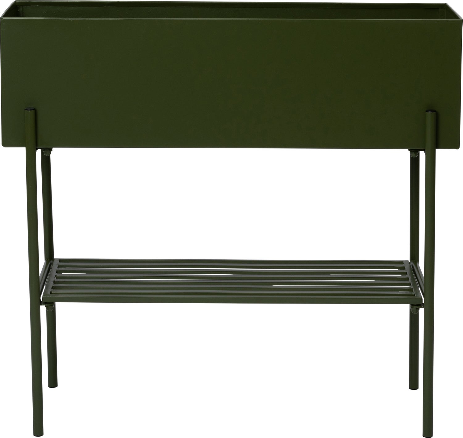 Intratuin plantenbak op poten Varda groen 70 x 28 x 65 cm