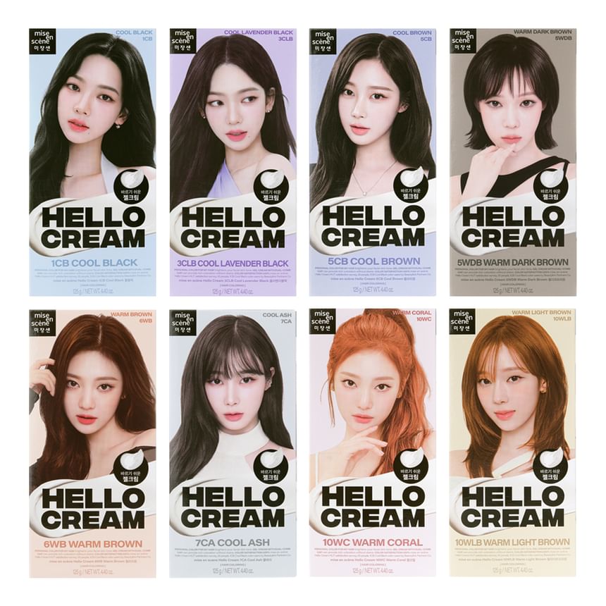 miseenscéne - Hallo Crème - 8 Kleuren