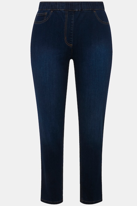 Jeggings Jule, Slim Fit, Washeffekte, Elastikbund