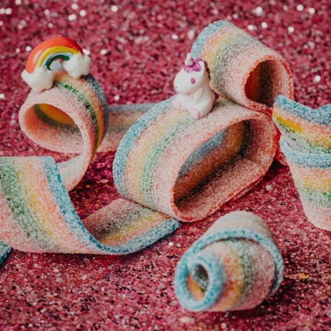Petit boum sensorische fles move - rainbow