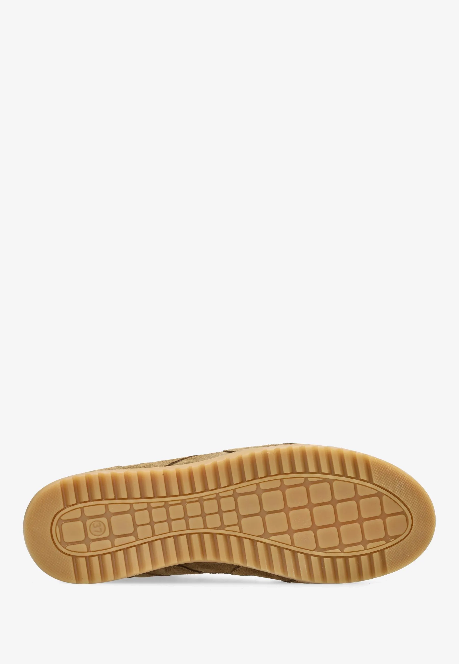 APRIL MINA Sneaker suede Tabacco