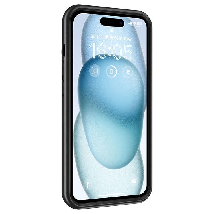 iPhone 15 MagSafe Backpack Akku Case Schutzhülle (7000mAh) - Schwarz