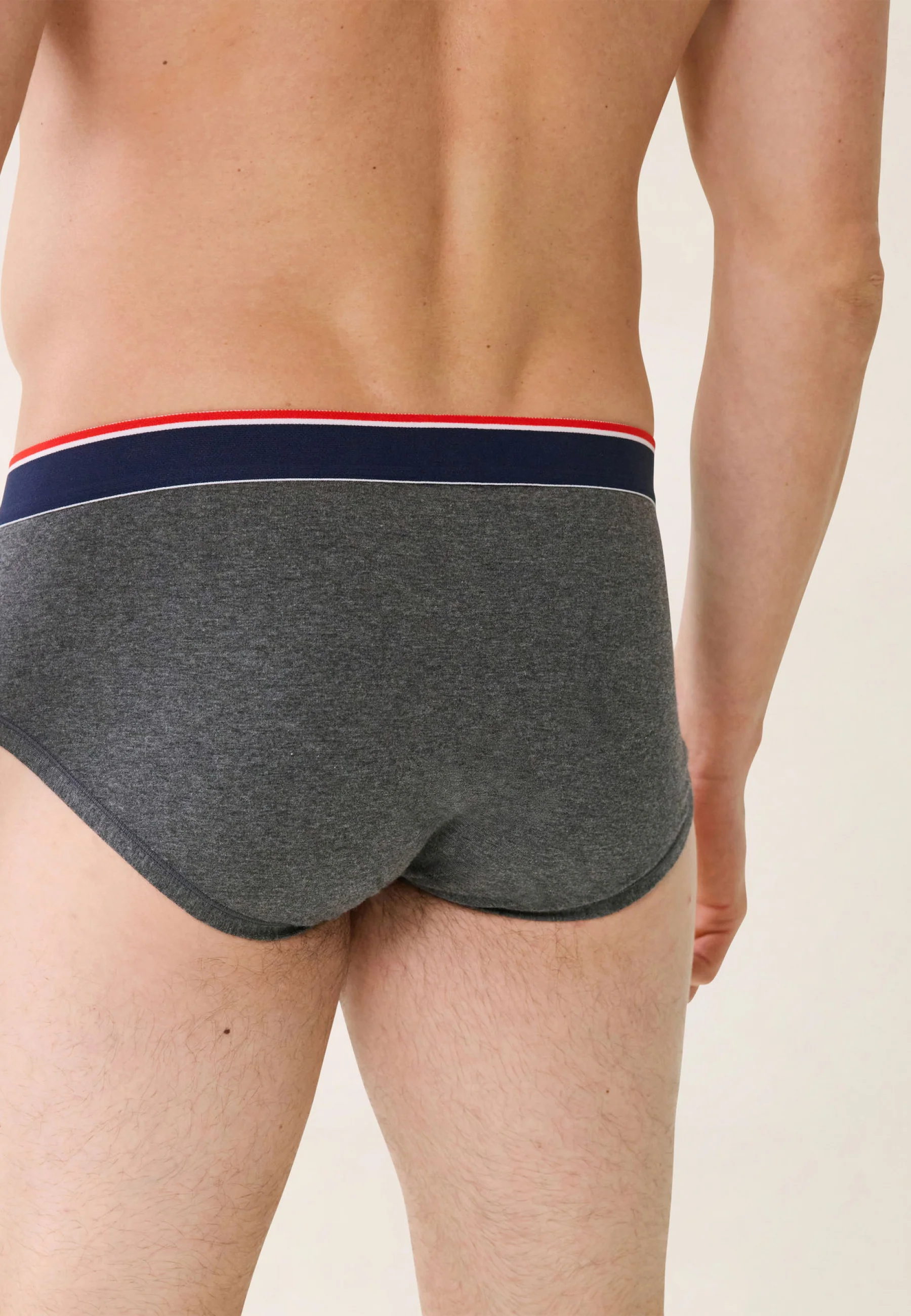 Slip en coton-Terrible Gris Anthracite