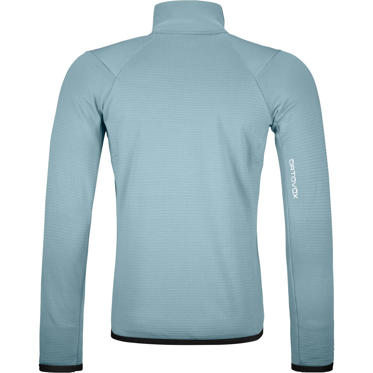 ORTOVOX Fleece Grid Jacke Herren glacier grey
