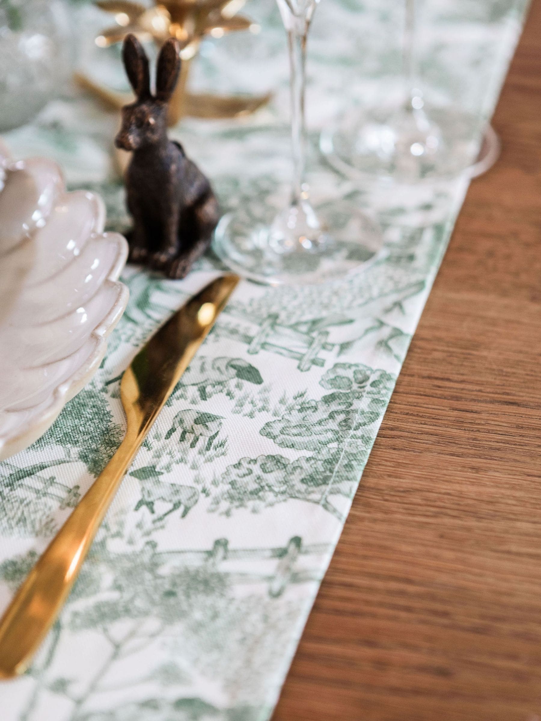 Avalon Home Lake District Toile Table Runner