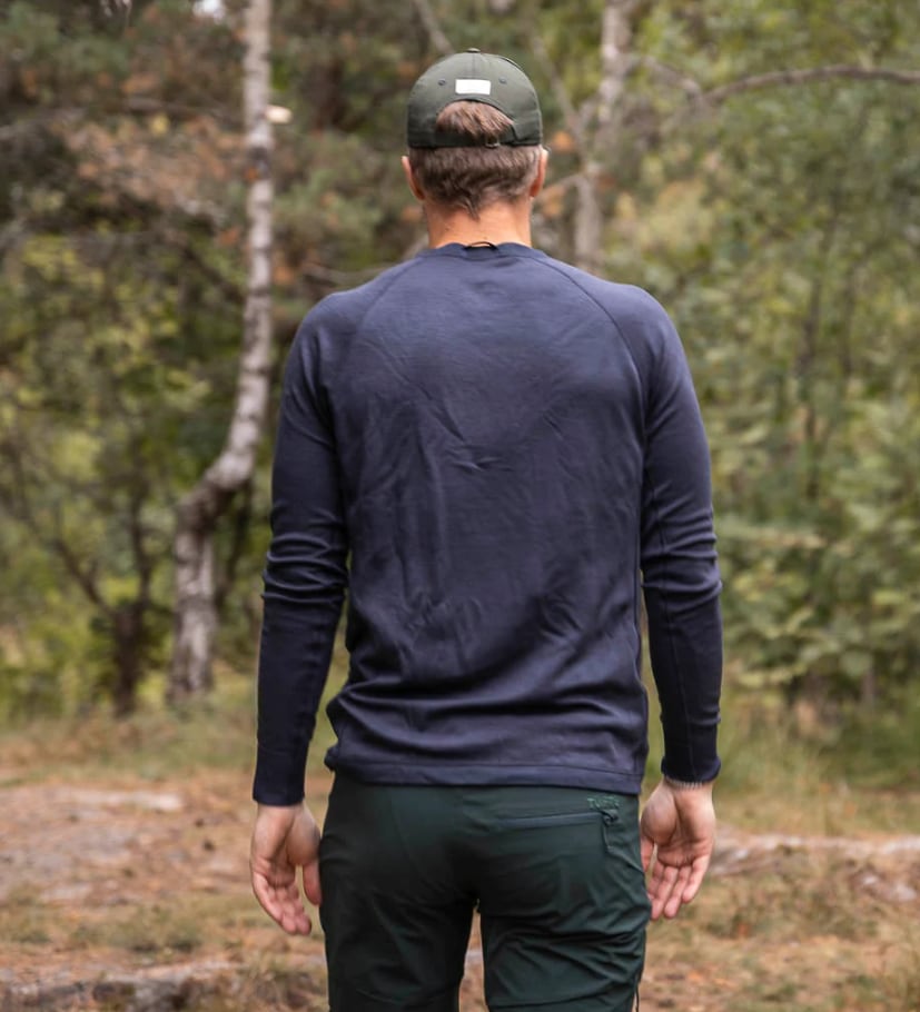 Tufte Bambull Crew Neck M's<br>Mykt, varmt og helt kløfritt!