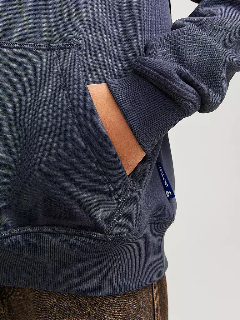 JACK & JONES Jungen Kapuzensweater - Hoodie JORFREDERIKSBERG blau