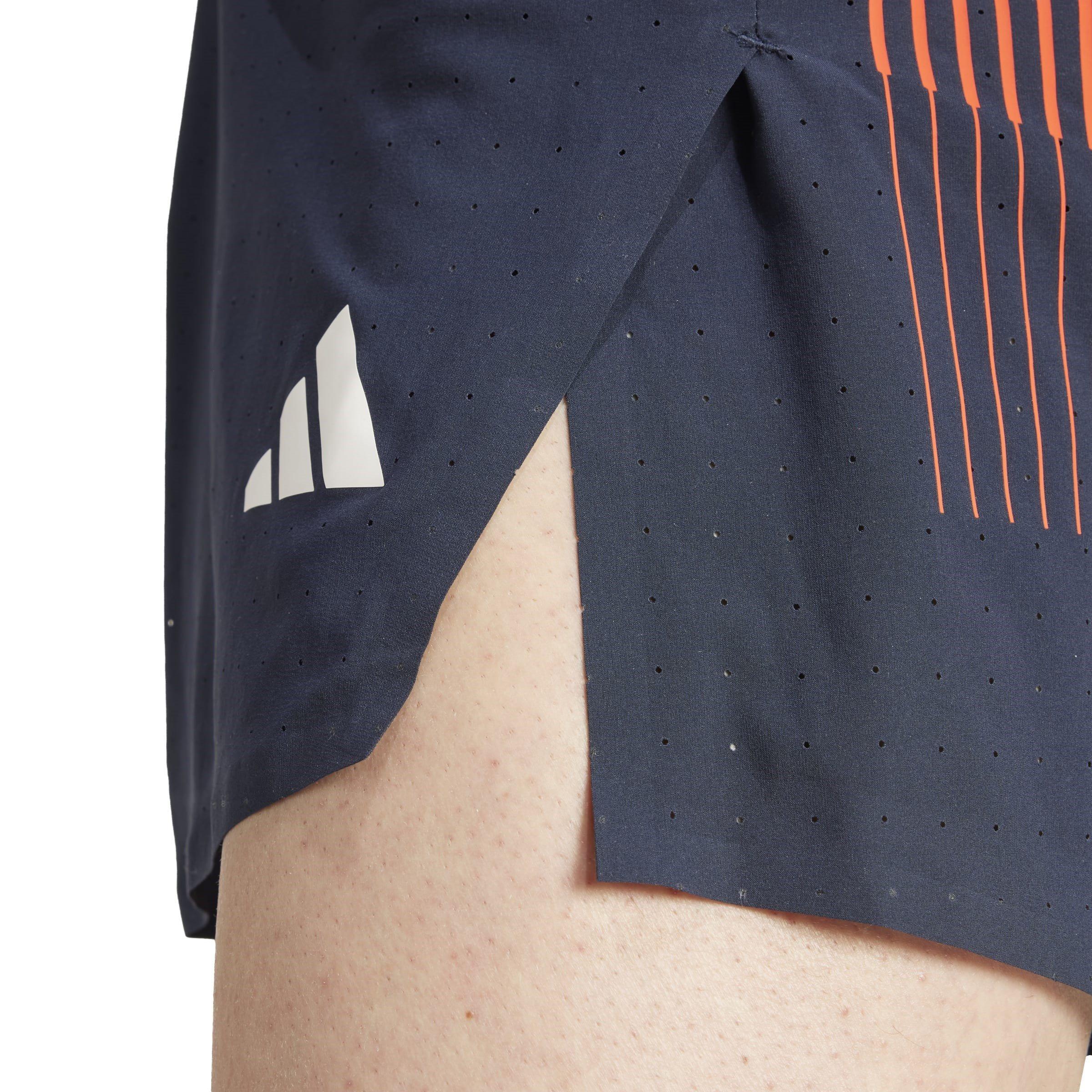 adidas Team GB adizero Running 3 inch Split Shorts Mens