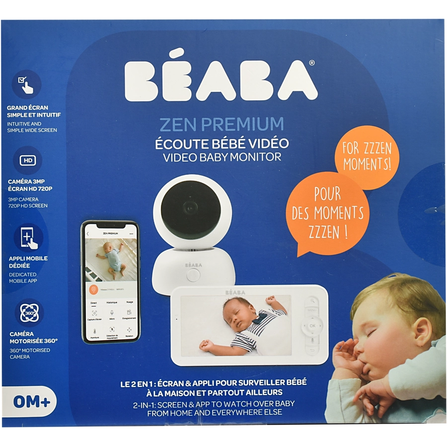 BEABA® Video-Babyphone ZEN Premium weiss