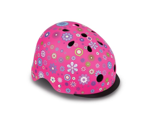 GLOBBER - Vélo enfant Casque elite (xs-s) flowers 48-53 cm rose