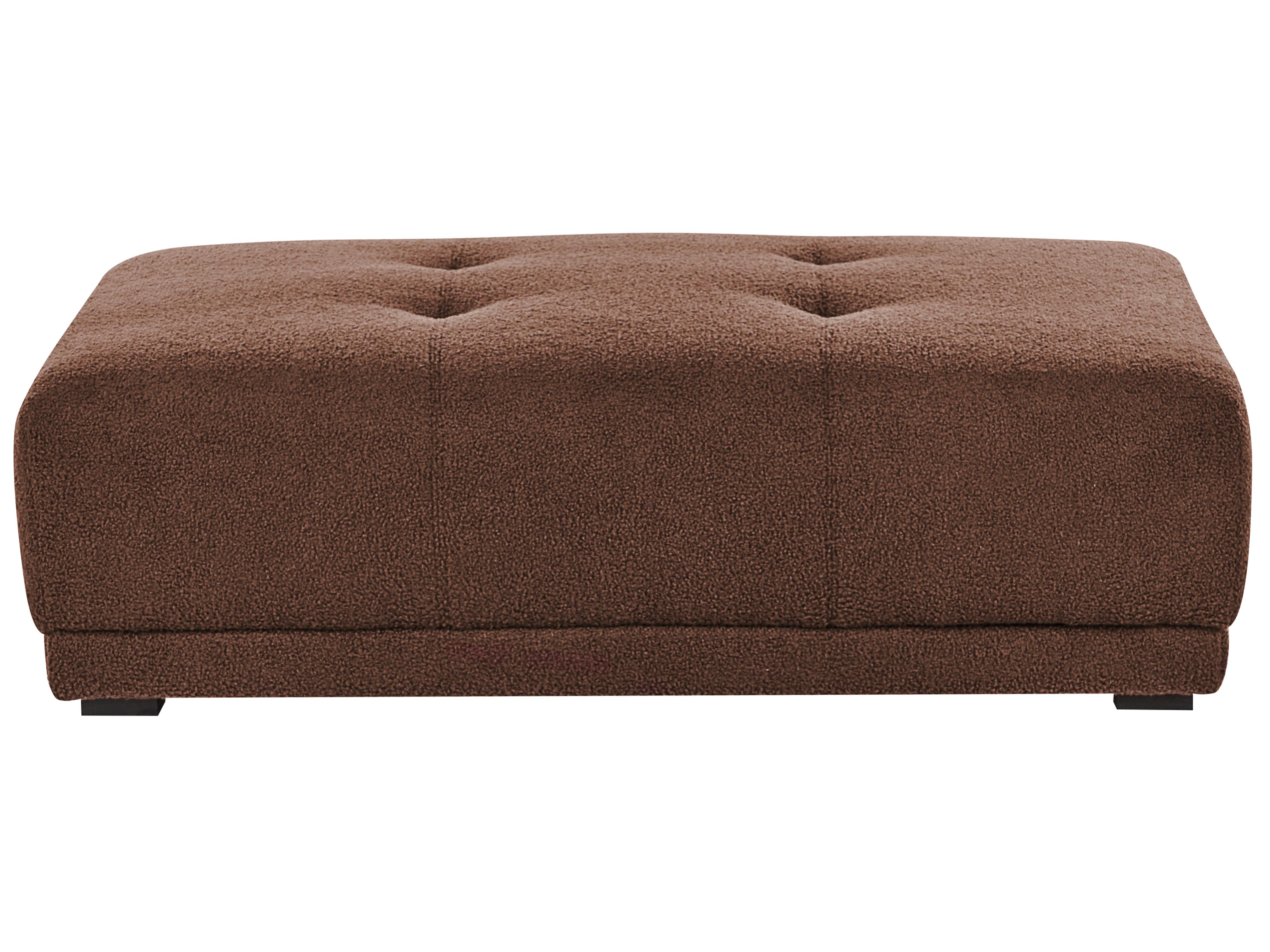 Ottomaan TORPO Bouclé Bruin