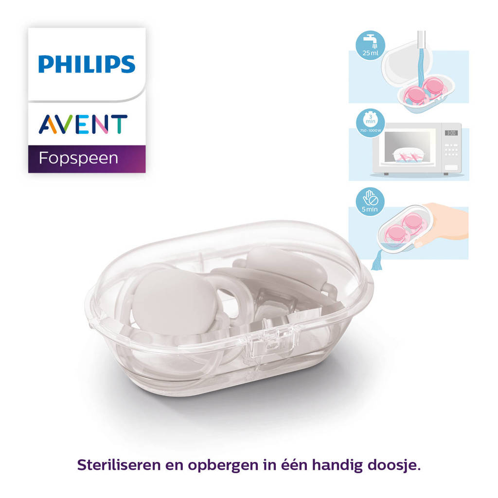 Goeie speenfopspeen 0-6M 2 stuks SCF080/02