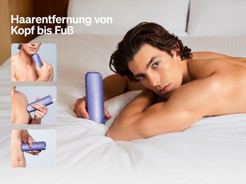 Ulike IPL-Haarentferner Air 3 Lila IPL Gerät