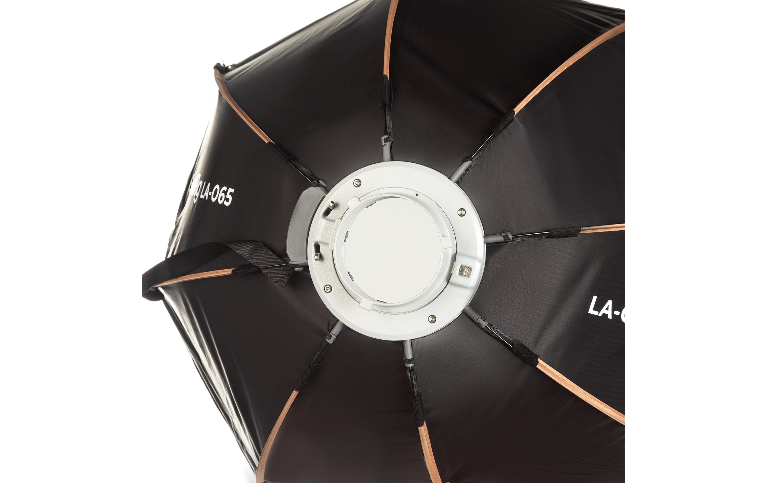 Softbox Achteckige LA-O65Eine vielseitige 65 cm grosse achteckige Softbox