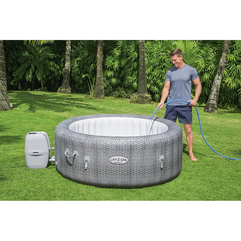 Spa gonflable Lay-Z-Spa® Honolulu Bestway 4 à 6 places Ø196 x H71 cm
