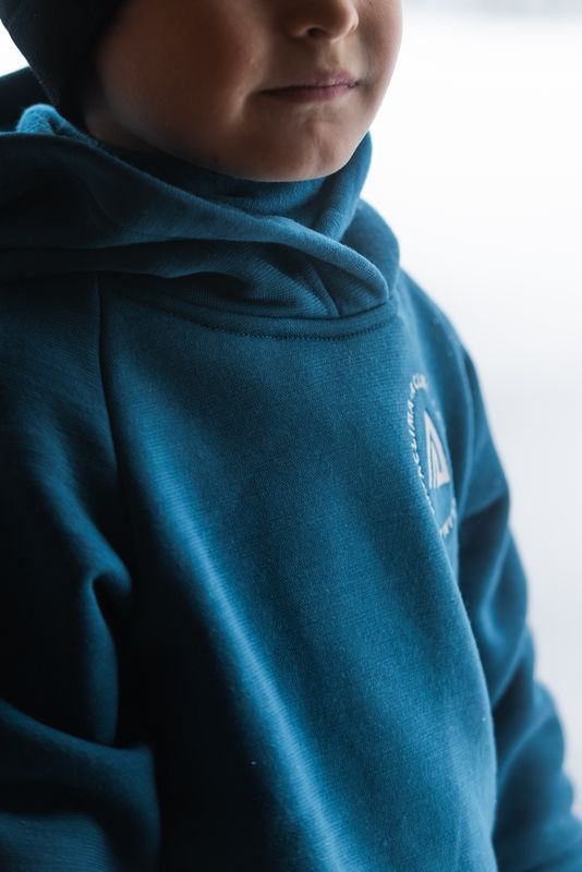 Aclima FleeceWool V2 Hoodie JR<br>Nå i ny og mer slitesterk modell!
