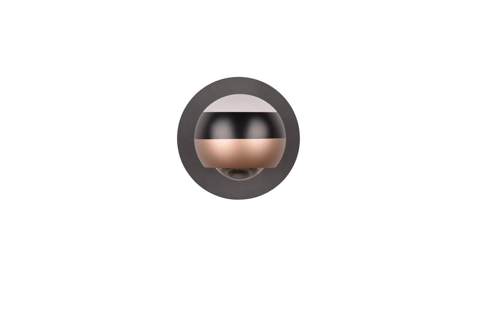 TRIO LED Wandleuchte TRS ORBIT schwarz /coffee