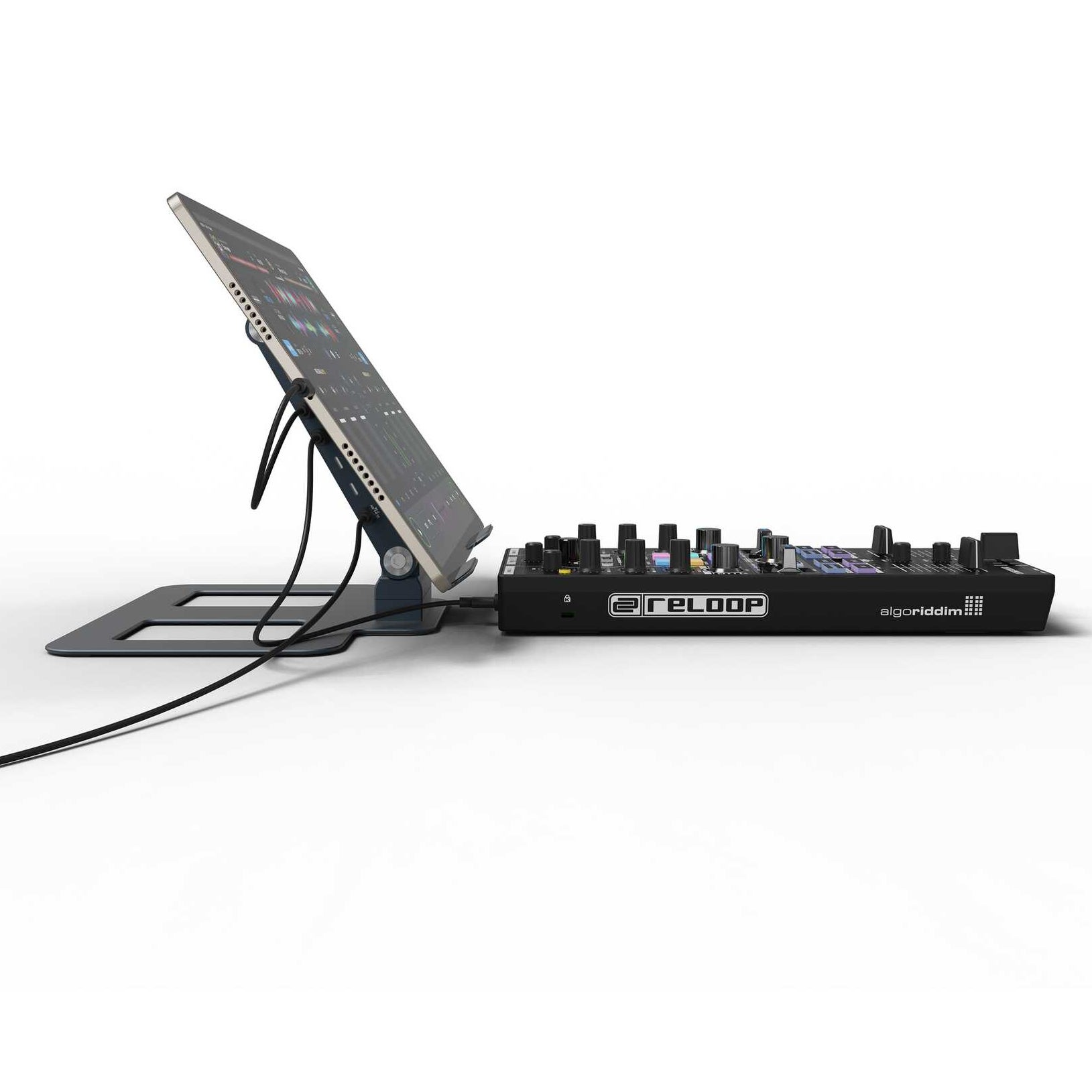 Reloop Stand Hub Pro laptopstatief met USB-hub