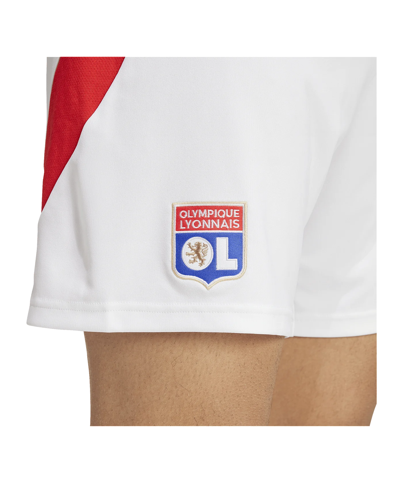 adidas Olympique Lyon Short Home 2024/2025 Weiss