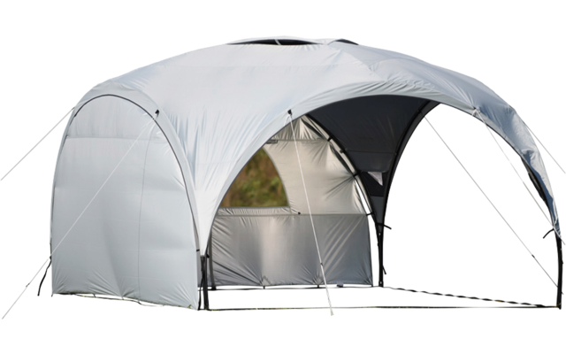 Wecamp Sunshade Seitenwand für Pavillon Set 4 teilig hellgrau