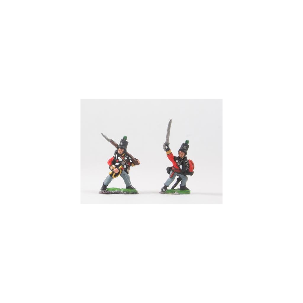 British 1814-15: Command: Light Infantry Officers & buglers