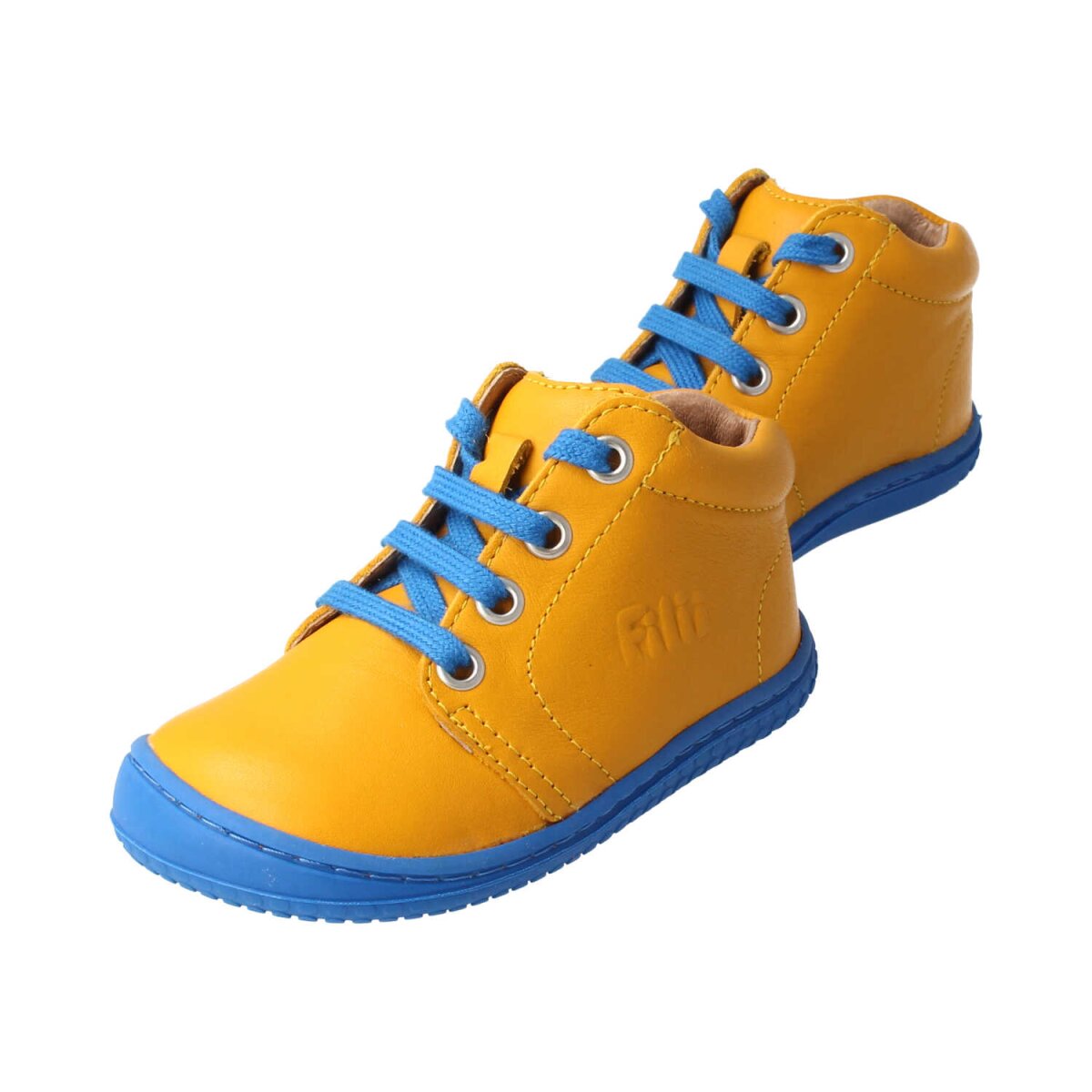 3211-55 mustard GECK nappa leather laces Weite/W