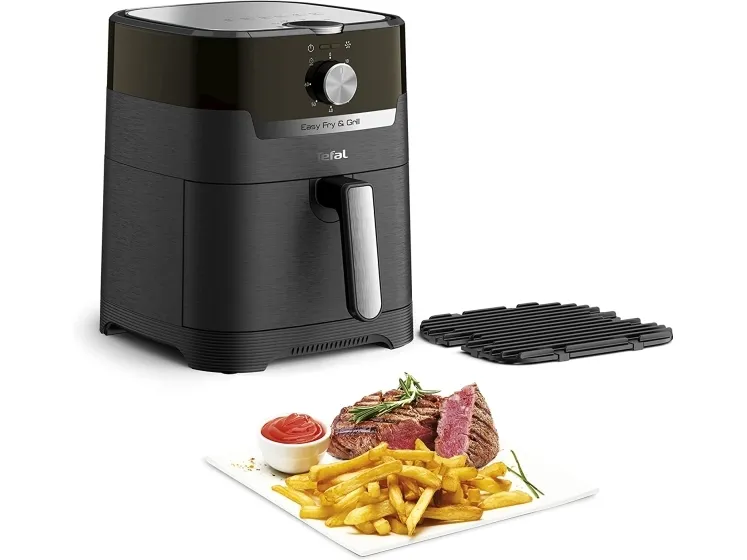 Tefal Easy Fry & Grill EY505815, Varmluftsteger, 4.2 L, 80 °C, 200 °C, 6 person(er), 60 min.