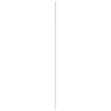 Hoeklat MDF wit folie 28x28 mm 260 cm