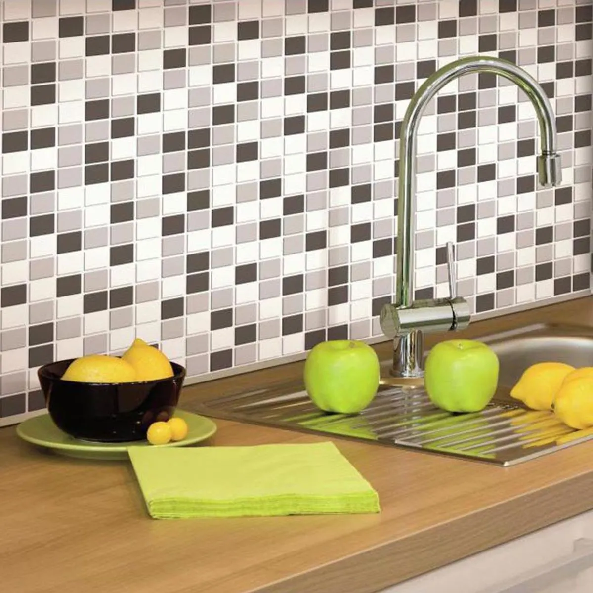 TheDecoFactory Stick Tile - Carrelage adhésif