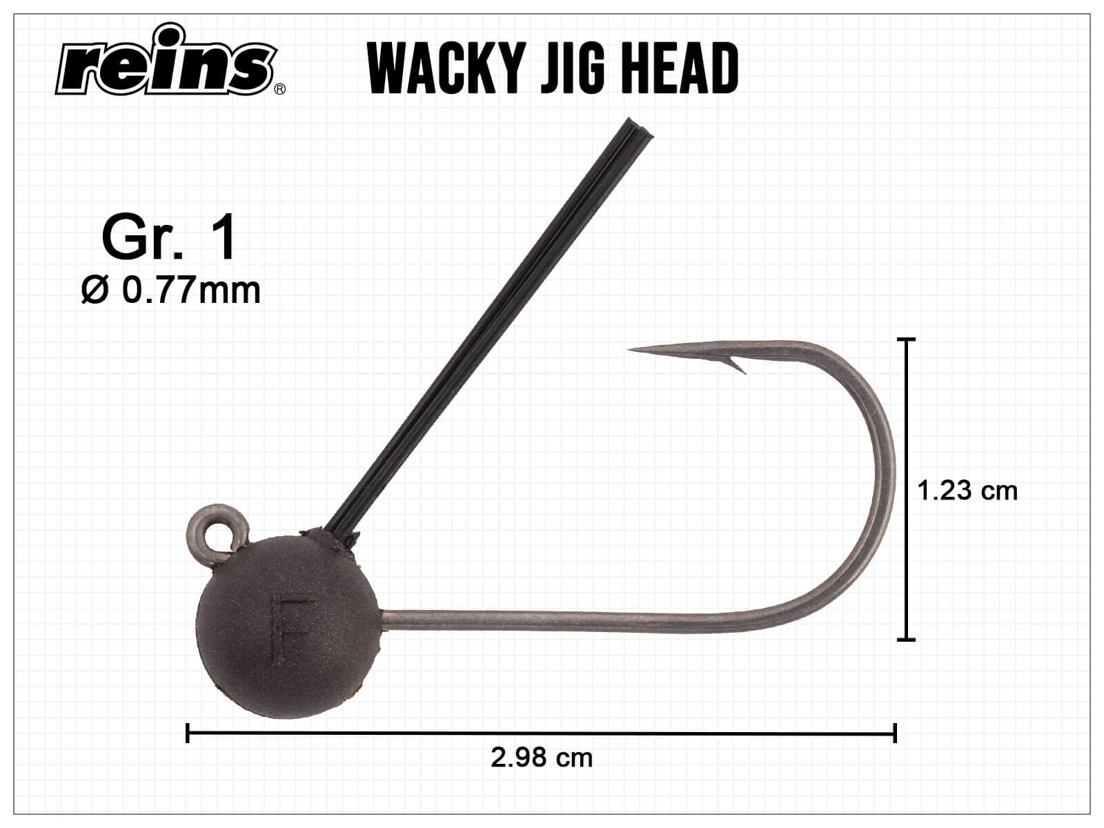 reins WACKY Jig Heads (Reins)