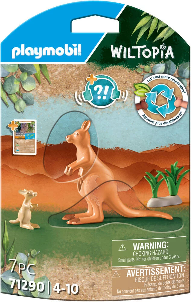 WILTOPIA - KANGOUROU ET BEBE -71290