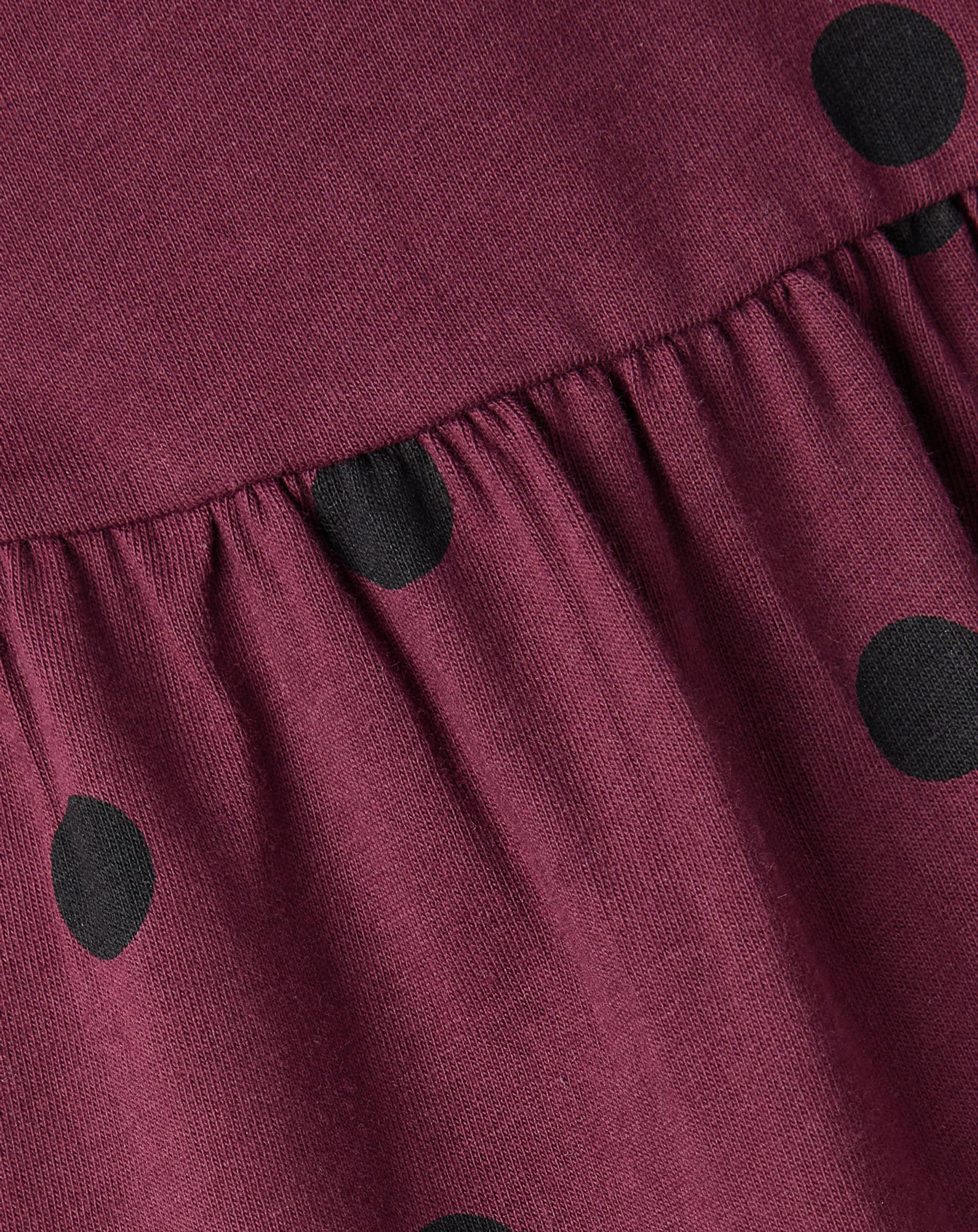 Jersey-Langarmkleid NKFVUTTI LS BOXY in fig