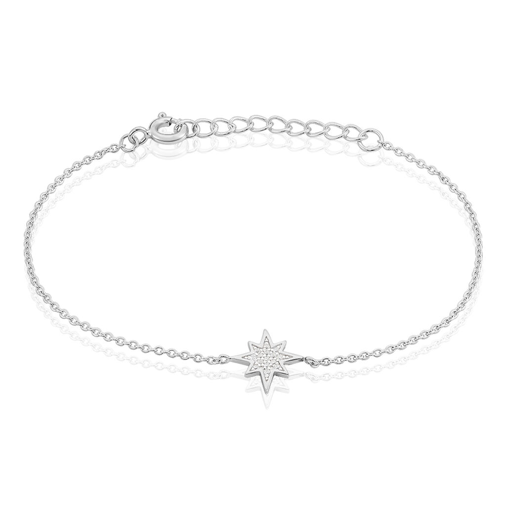 Bracelet Speranza Argent Blanc Oxyde De Zirconium